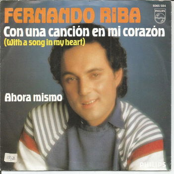 Fernando Riba – Con Una Cancion En Mi Corazon (1982) - 0