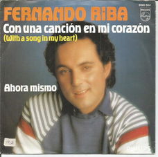 Fernando Riba – Con Una Cancion En Mi Corazon (1982)