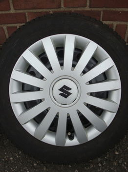 15'' inch Stalen Velgen en Banden Steek 4x100 - 0