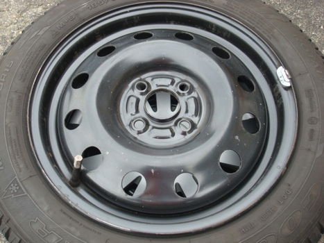 15'' inch Stalen Velgen en Banden Steek 4x100 - 5