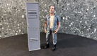 Locker 1 door 1:18 grijs Amer. diorama AD518 - 0 - Thumbnail