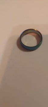 ringen voor vrouwen en mannen metalen ring met 3 kleuren ring maat USA 12 - 2