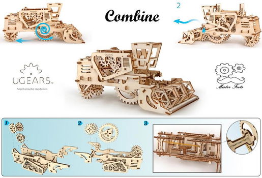 Houten bouwpakket Ugears combine 27 cm - 2