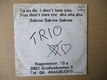 s5044 trio - da da da i don't love you - 0 - Thumbnail