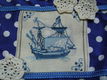 tas (one of a kind) Delfts Blauw / Hollands Glorie /schip - 1 - Thumbnail