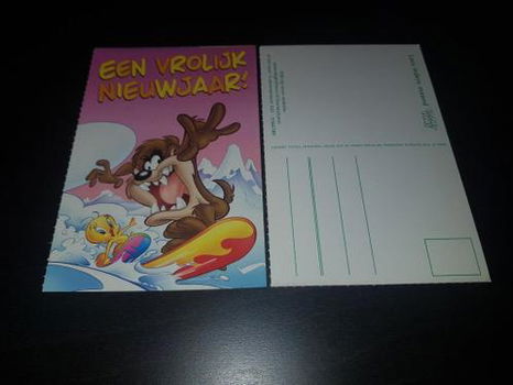 Kaart Looney Tunes( Een Vrolijk Nieuwjaar) - 0