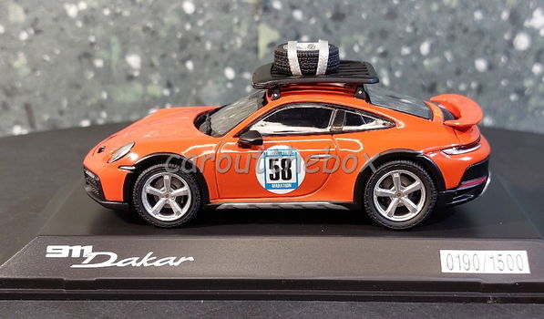 Porsche 911 DAKAR RED58 Special 1:43 Spark SP139 - 0