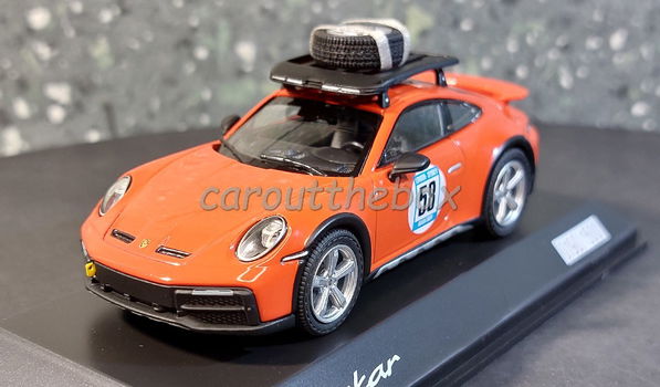 Porsche 911 DAKAR RED58 Special 1:43 Spark SP139 - 1