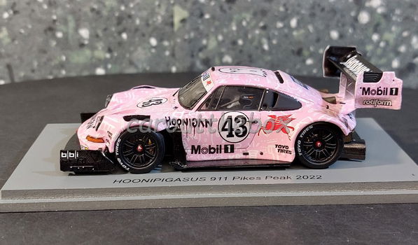 Porsche HOONIPIGASUS 911 Pikes Peaks 2022 1:43 Spark SP140 - 0