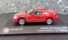 Honda CR-X Delsol 1992 rood 1:43 Triple9 Tr033