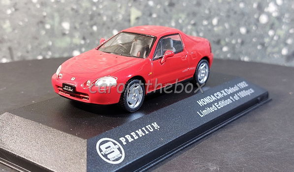 Honda CR-X Delsol 1992 rood 1:43 Triple9 Tr033 - 2