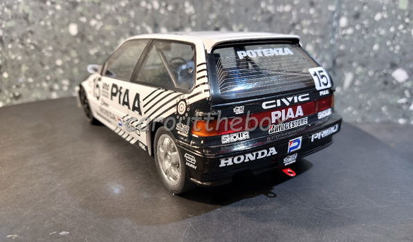 Honda Civic EF9 JTC PIAA #15 1991 wit 1:18 Triple9 Tr034 - 2