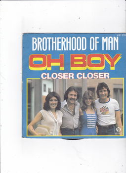 Single Brotherhood Of Man - Oh Boy - 0