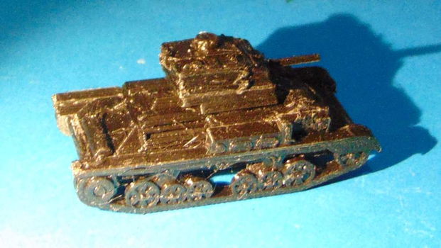 Britse Cruiser MkII tank - 3D-print in diverse schalen. - 1