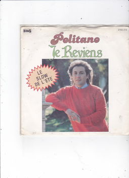 Single Politano - Je reviens - 0