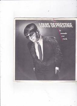 Single Louis Deprestige - Le monde est rock - 0