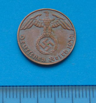 Duitsland - 1 pfennig 1939B - 1