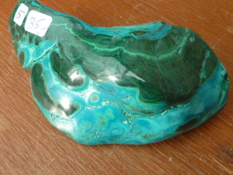 Malachiet en chrysocolla (05) - 3