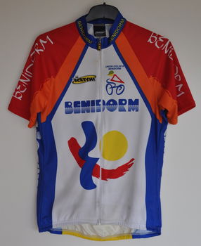 Wielershirt wielertrui koerstrui Union Cyclista Benidorm - 0