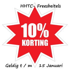 10 % Korting op uw bestelling freesbeitels