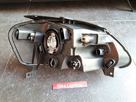 VW Fox Hatchback (5Z1, 5Z3, 5Z4) Koplamp Depo 441-11A4L-LDEMN Links - 4