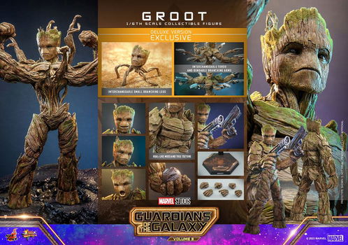 Hot Toys Guardians of the Galaxy 3 Groot Deluxe - 4