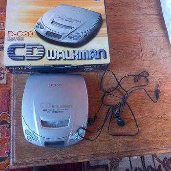 Sony, CD walkman, D - C20, nieuw compleet in doos - 1