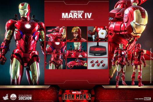 Hot Toys Iron Man 2 Mark IV Quarter Scale QS020 - 1