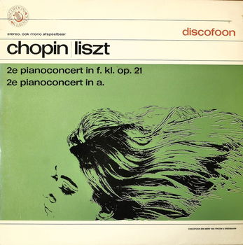 LP - Chopin * Liszt - 2e pianoconcert in f - 2e pianoconcert in A - Frantisek Rauch - 0