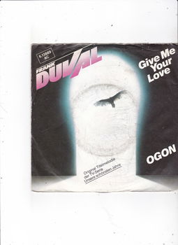 Single Frank Duval - Give me your love - 0