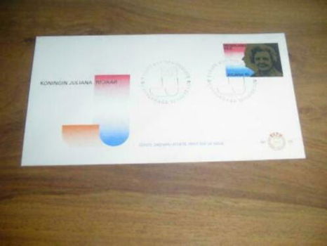 Fdc Koningin Juliana 70 jaar - 0