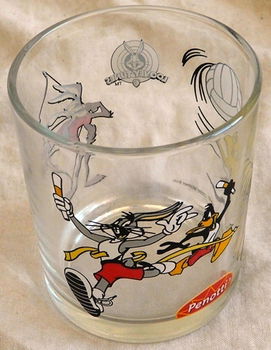 Frisdrank / Limonade / Lemonade / Softdrink Glas, Looney Tunes, Penotti, Inhoud: 0,2L, 2000. - 0