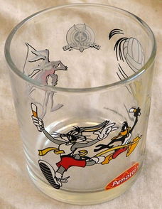 Frisdrank / Limonade / Lemonade / Softdrink Glas, Looney Tunes, Penotti, Inhoud: 0,2L, 2000.