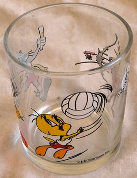 Frisdrank / Limonade / Lemonade / Softdrink Glas, Looney Tunes, Penotti, Inhoud: 0,2L, 2000. - 1