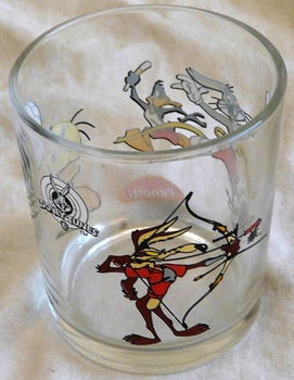 Frisdrank / Limonade / Lemonade / Softdrink Glas, Looney Tunes, Penotti, Inhoud: 0,2L, 2000. - 2