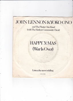 Single John Lennon & Yoko Ono - Happy X-Mas (war is over) - 0