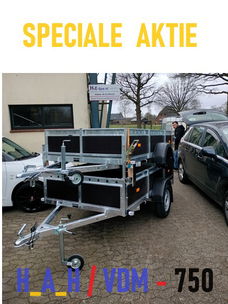 Showroom = H_A_H-VDM - 750 kg. - aanhanger = de laatste !!