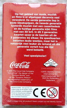 Spel, 3 Generaties Kwartet, Coca-Cola / Identity Games, 2013. - 1