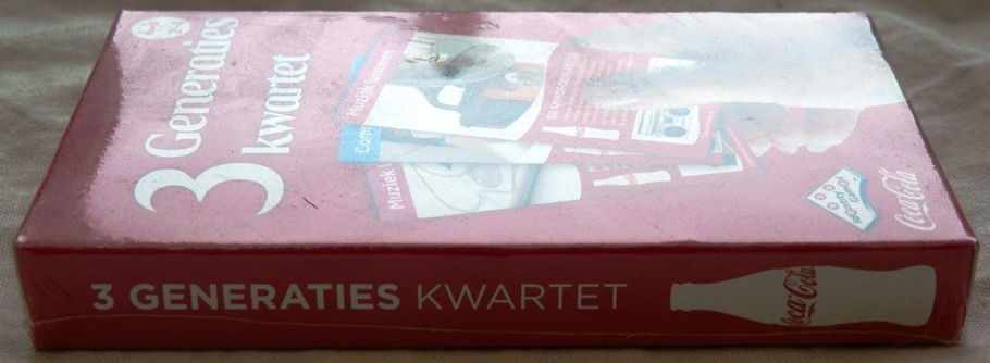 Spel, 3 Generaties Kwartet, Coca-Cola / Identity Games, 2013. - 3