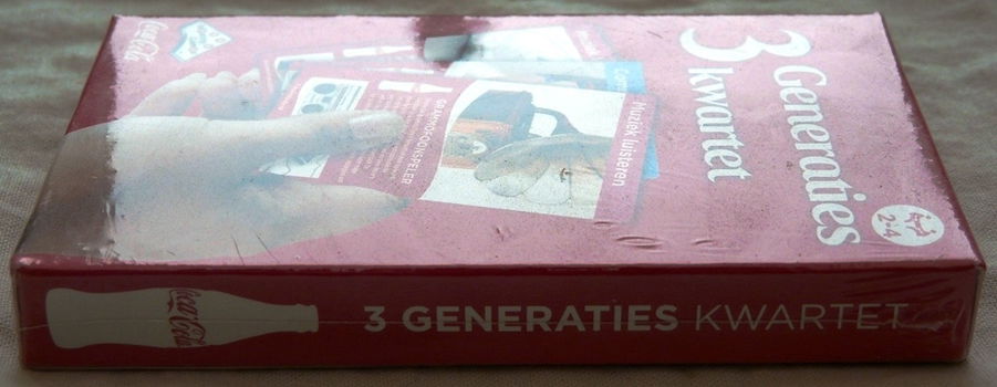 Spel, 3 Generaties Kwartet, Coca-Cola / Identity Games, 2013. - 4