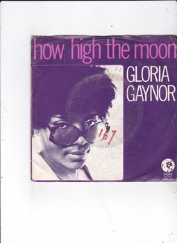 Single Gloria Gaynor - How high the moon - 0