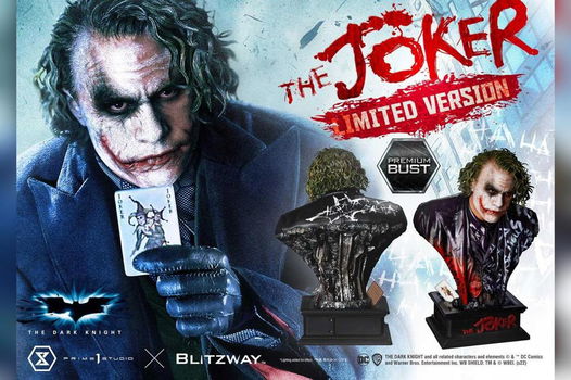 Prime 1 Studio The Dark Knight Joker Bust Limited Version - 0