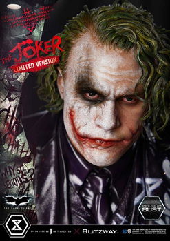 Prime 1 Studio The Dark Knight Joker Bust Limited Version - 3