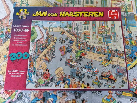 De Zeepkistenrace Jan van Haasteren puzzel 1000 stukjes. - 6