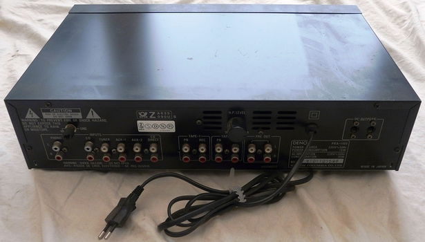 Stereo Pre Amplifier, type: PRA 1100, Merk: Denon, met Handleiding. - 1