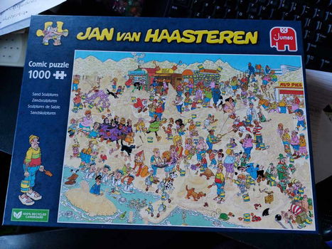 Jan van Haasteren puzzel Zandsculpturen 1000 stukjes. - 6