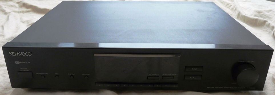 Stereo Tuner AM-FM, type: KT-2080, Merk: Kenwood, met Handleiding. - 1