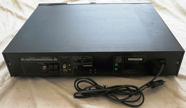 Stereo Tuner AM-FM, type: KT-2080, Merk: Kenwood, met Handleiding. - 2