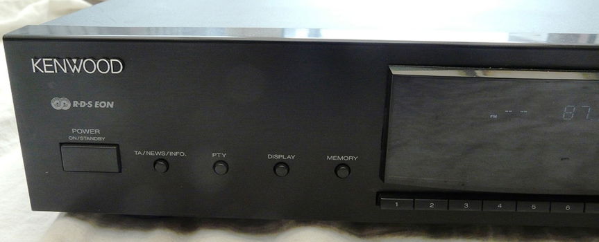 Stereo Tuner AM-FM, type: KT-2080, Merk: Kenwood, met Handleiding. - 5