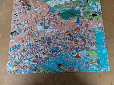 Jan van Haasteren puzzel Zomerspelen Parijs 1000 stukjes. - 3